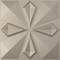 Ekena Millwork 19 5/8in. W x 19 5/8in. H Nikki EnduraWall Decorative 3D Wall Panel Covers 2.67 Sq. Ft. WP20X20NKCSV - alternate 1